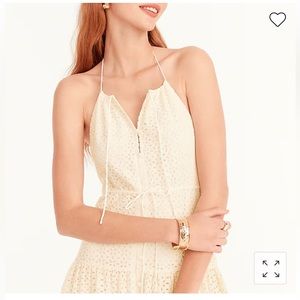 J. Crew Anguilla Halter Dress